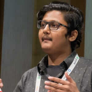 Maqbool  speaking at Functional Conf